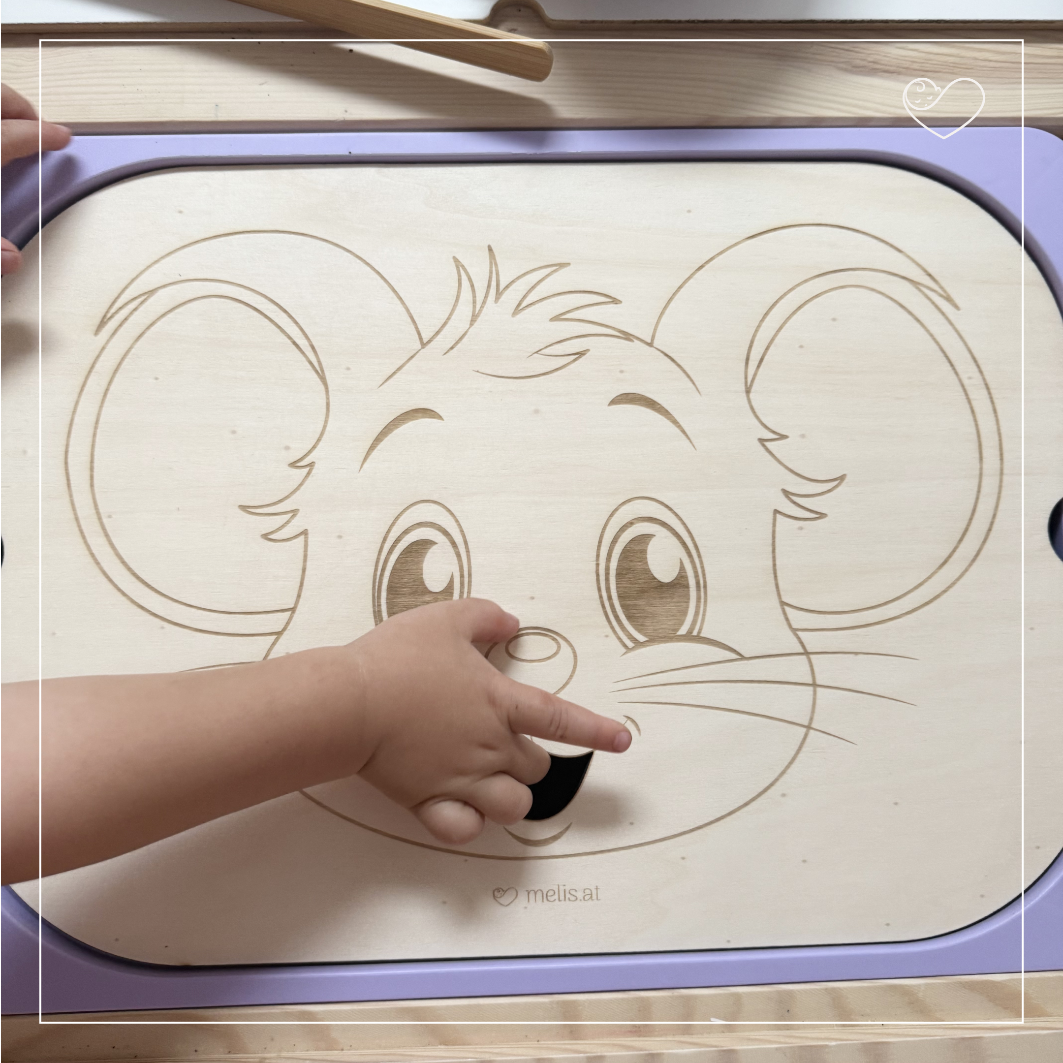 Trofast Einlage "Maus"