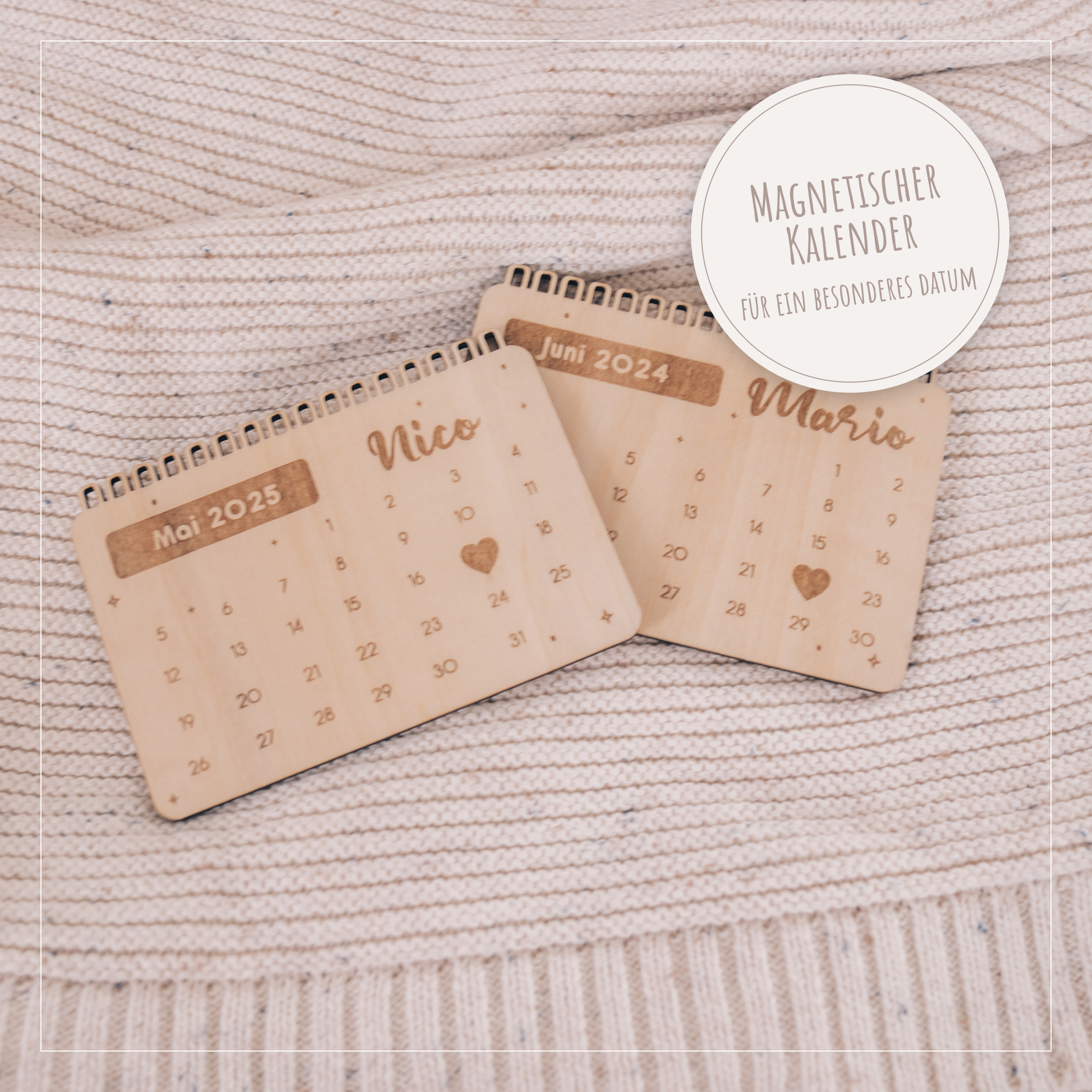 Magnetischer Kalender