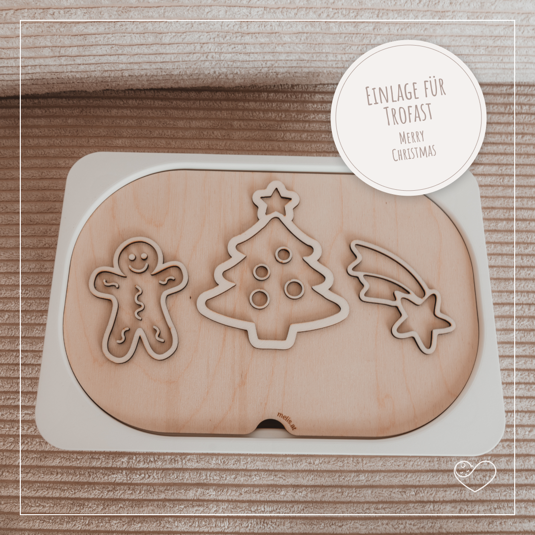 IKEA Trofast Einlage "Weihnachtszeit" Füllformen