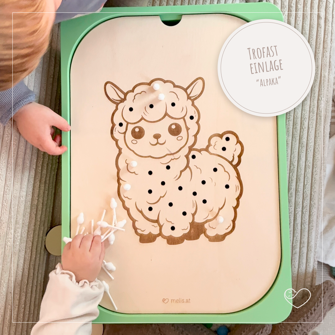 AktivitÀtsplatte Trofast "Alpaka"