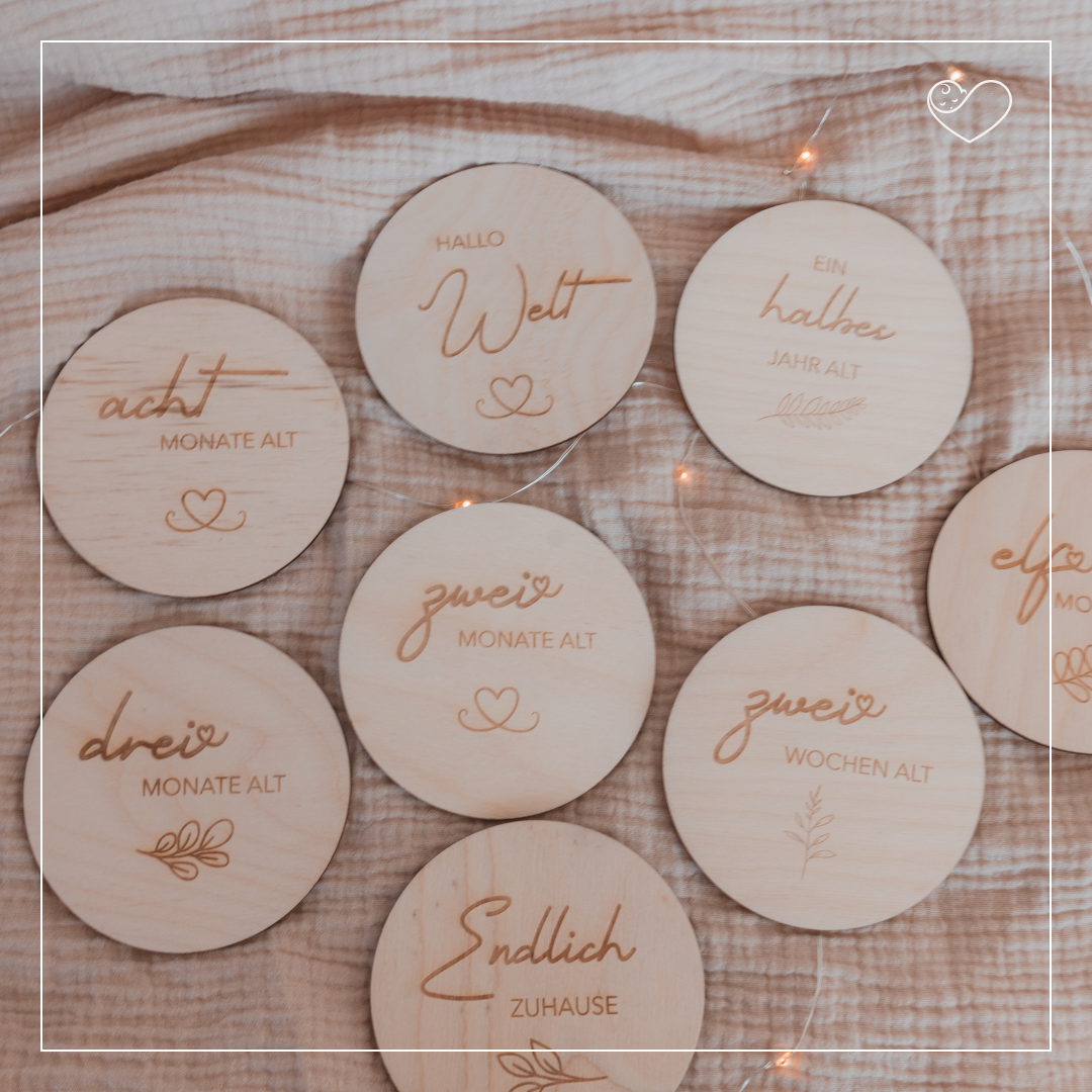 Meilensteinkarten Set "Baby&