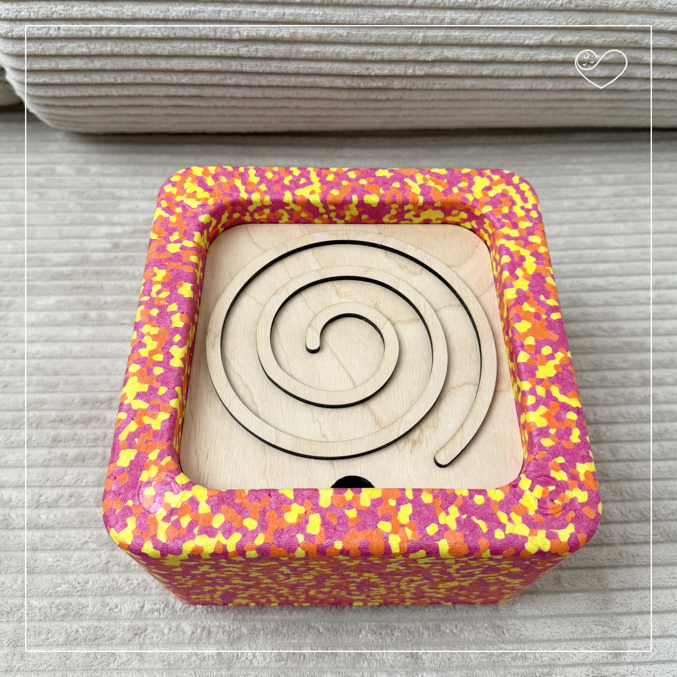 BYGGE® Aktivitätsplatte "Spirale"