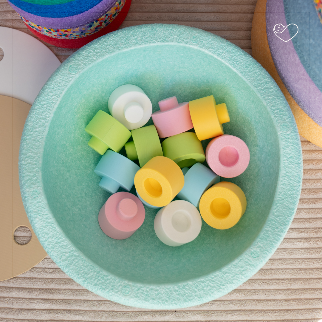 Stapelstein AktivitÀtsplatte "Farben stapeln"