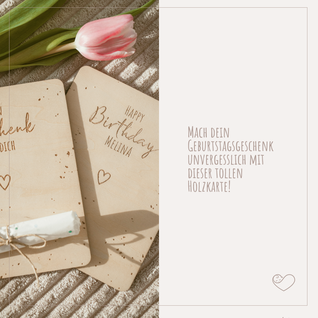 Gutscheinkarte Geburtstag