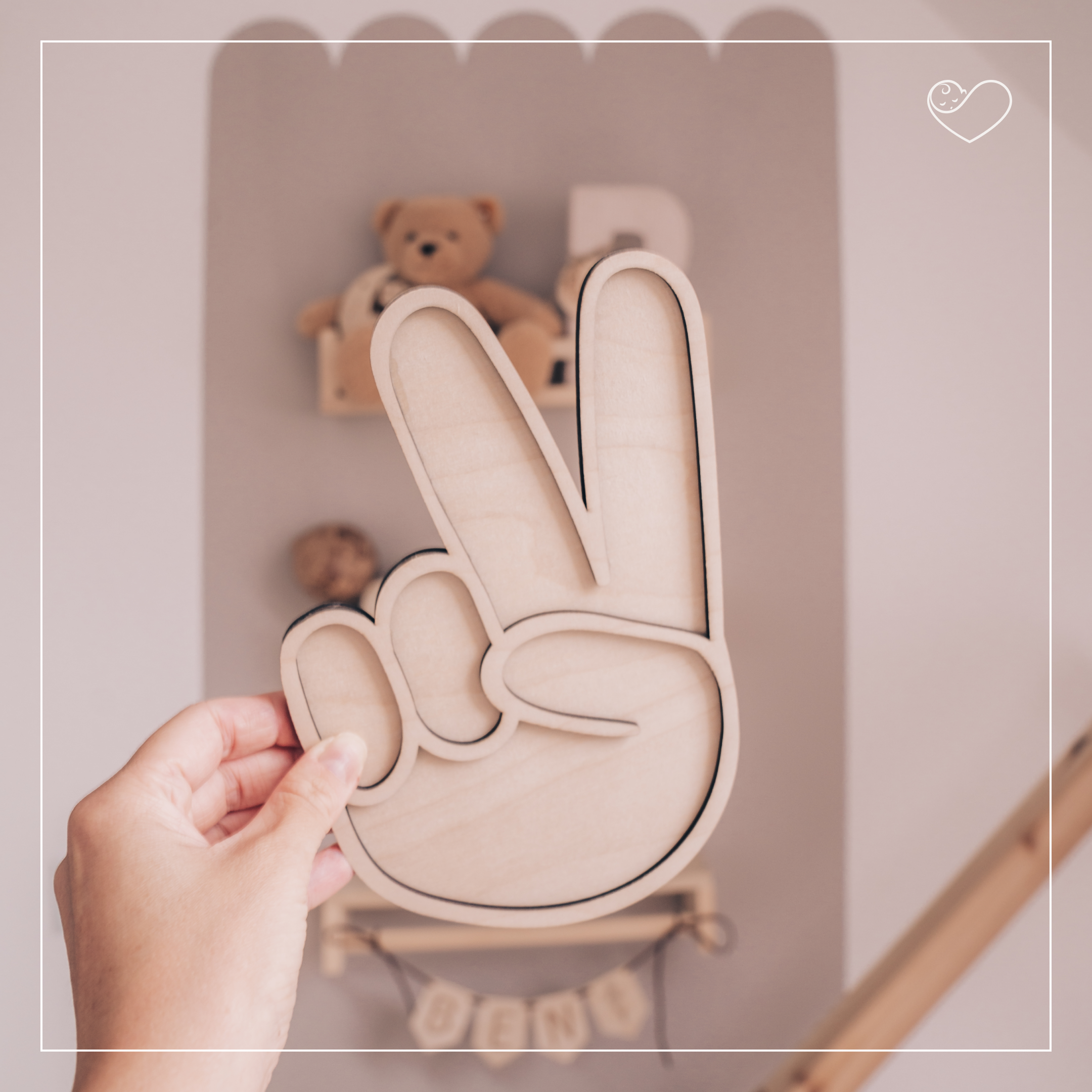 Wanddeko "Peace"