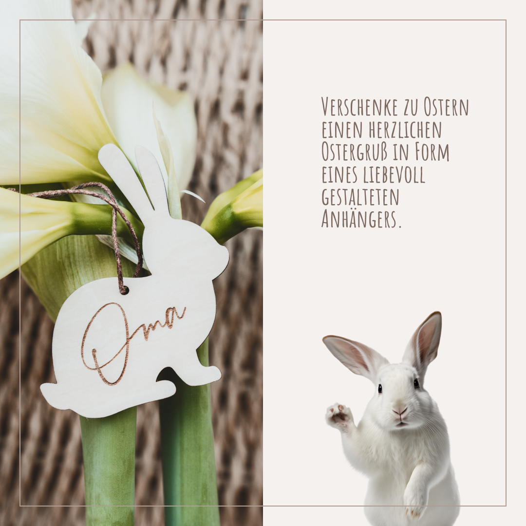 Osteranhänger "Hase"