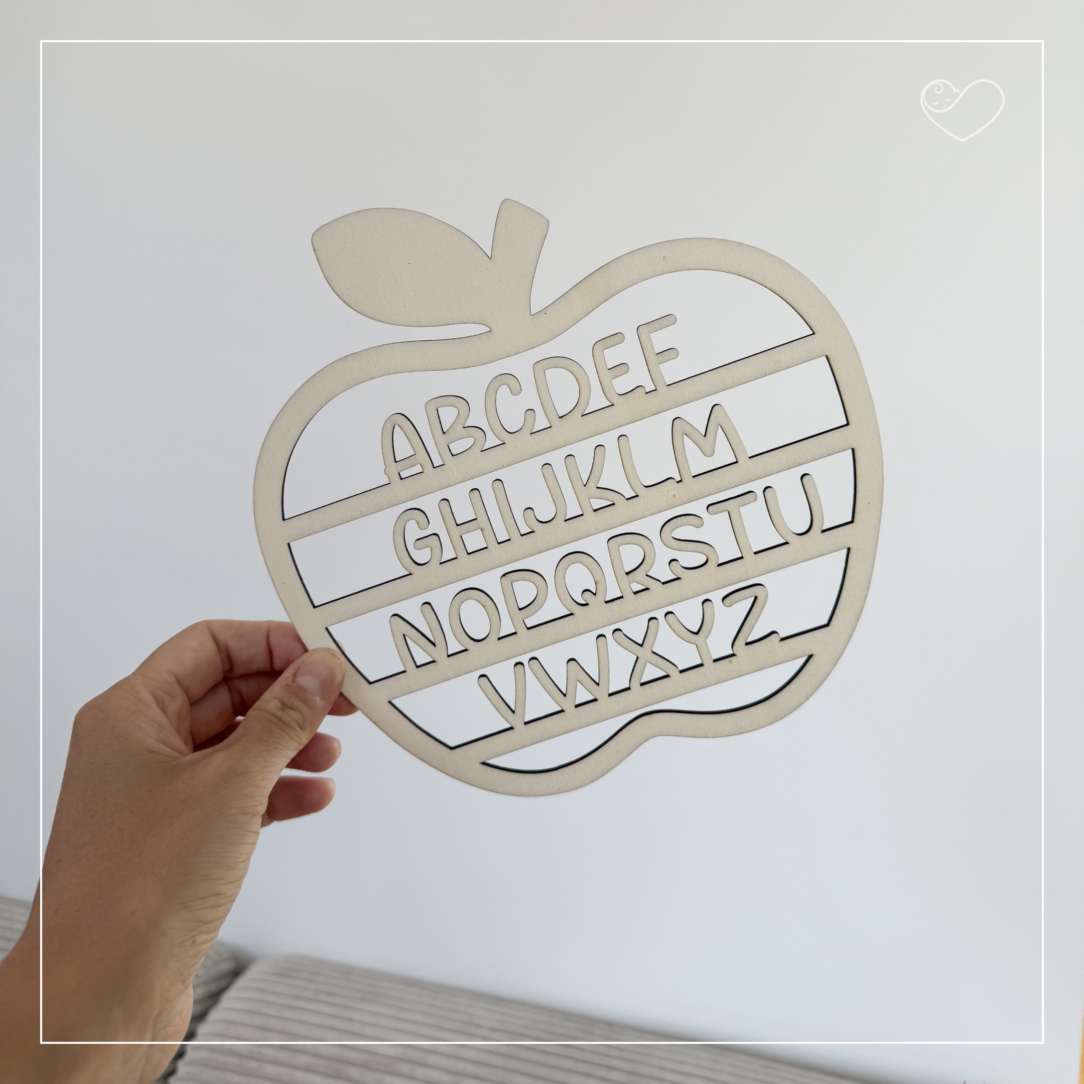 Wandschild "ABC"
