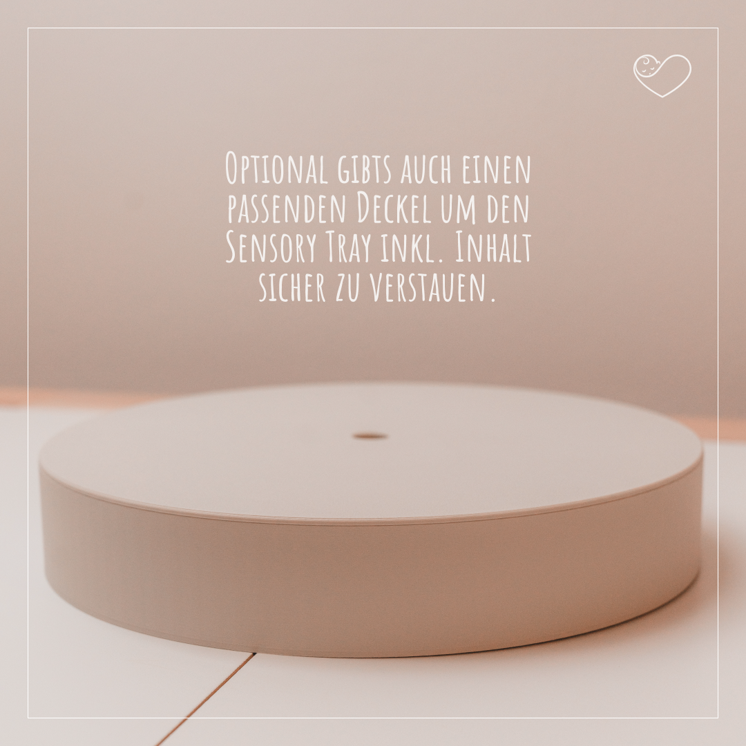 Sensory Play Tray - Farben sortieren (Pastell)