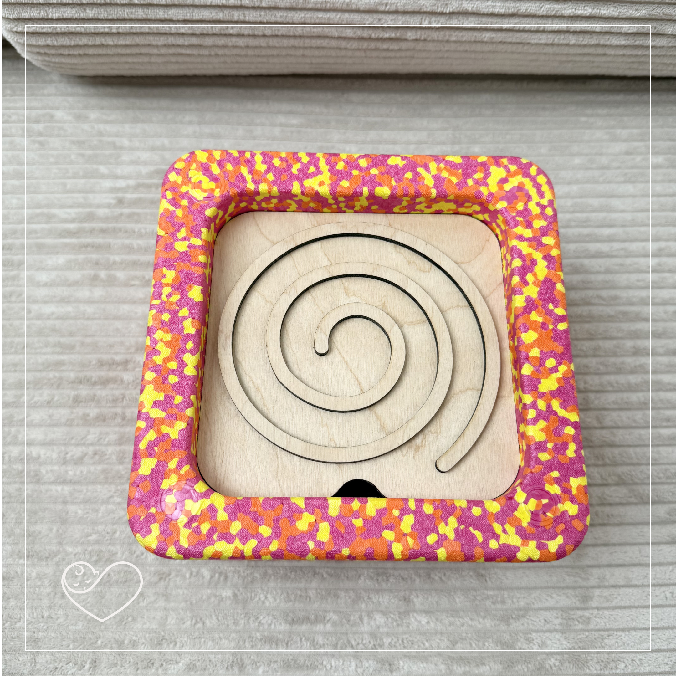 BYGGE® Aktivitätsplatte "Spirale"