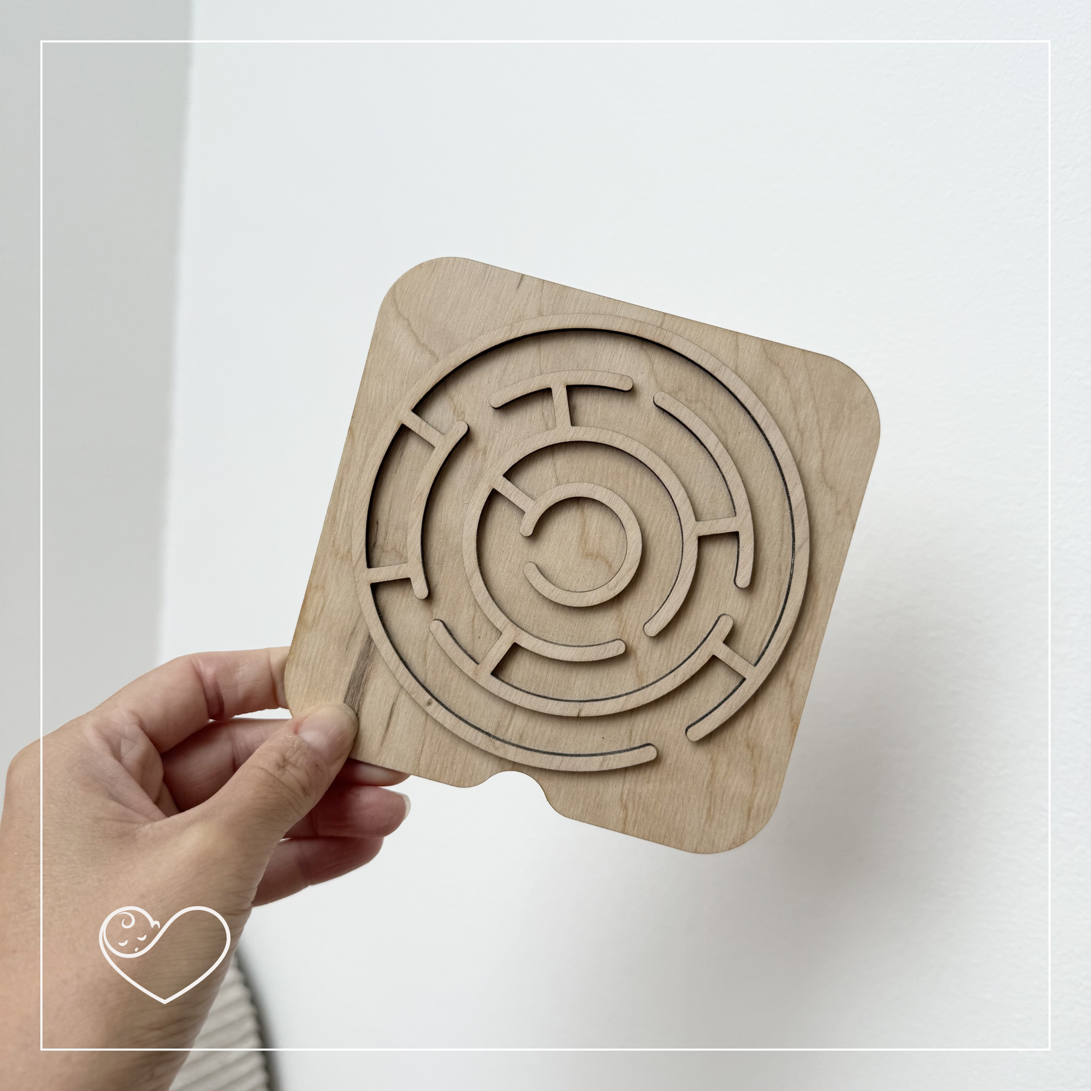 BYGGE® Aktivitätsplatte "Labyrinth"