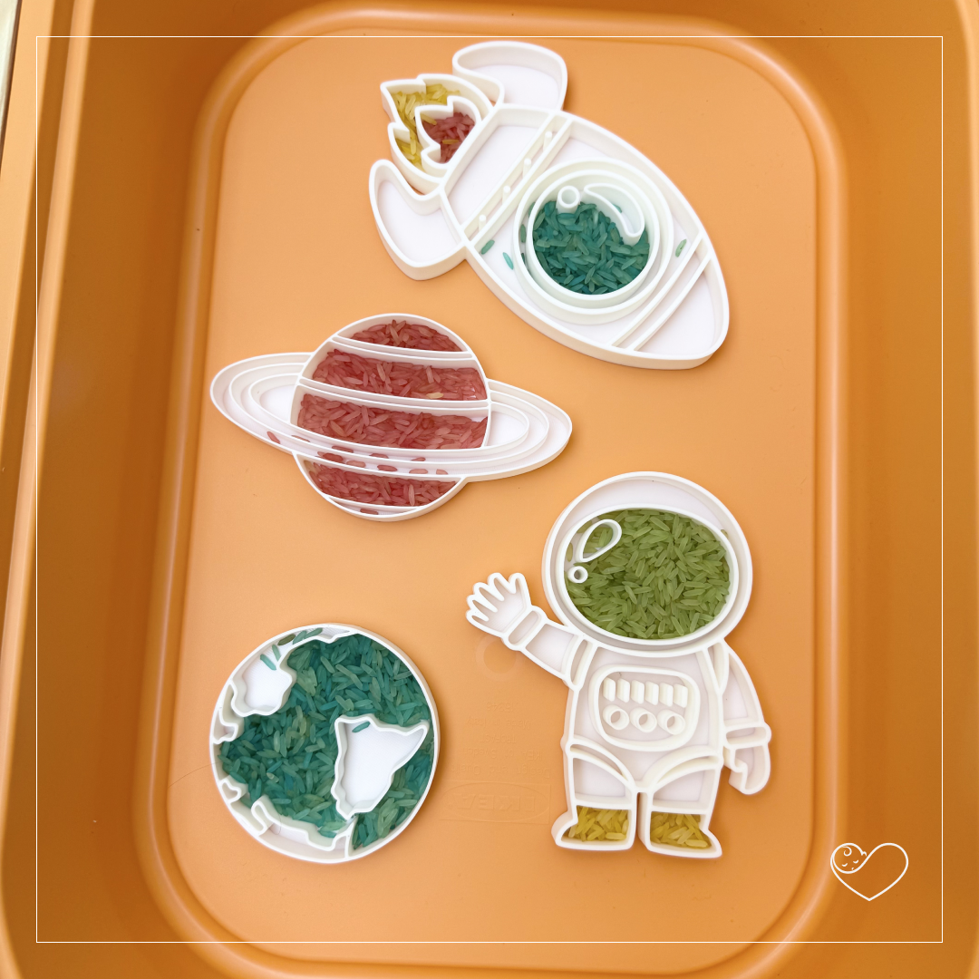 Weltraum Sensory Tray