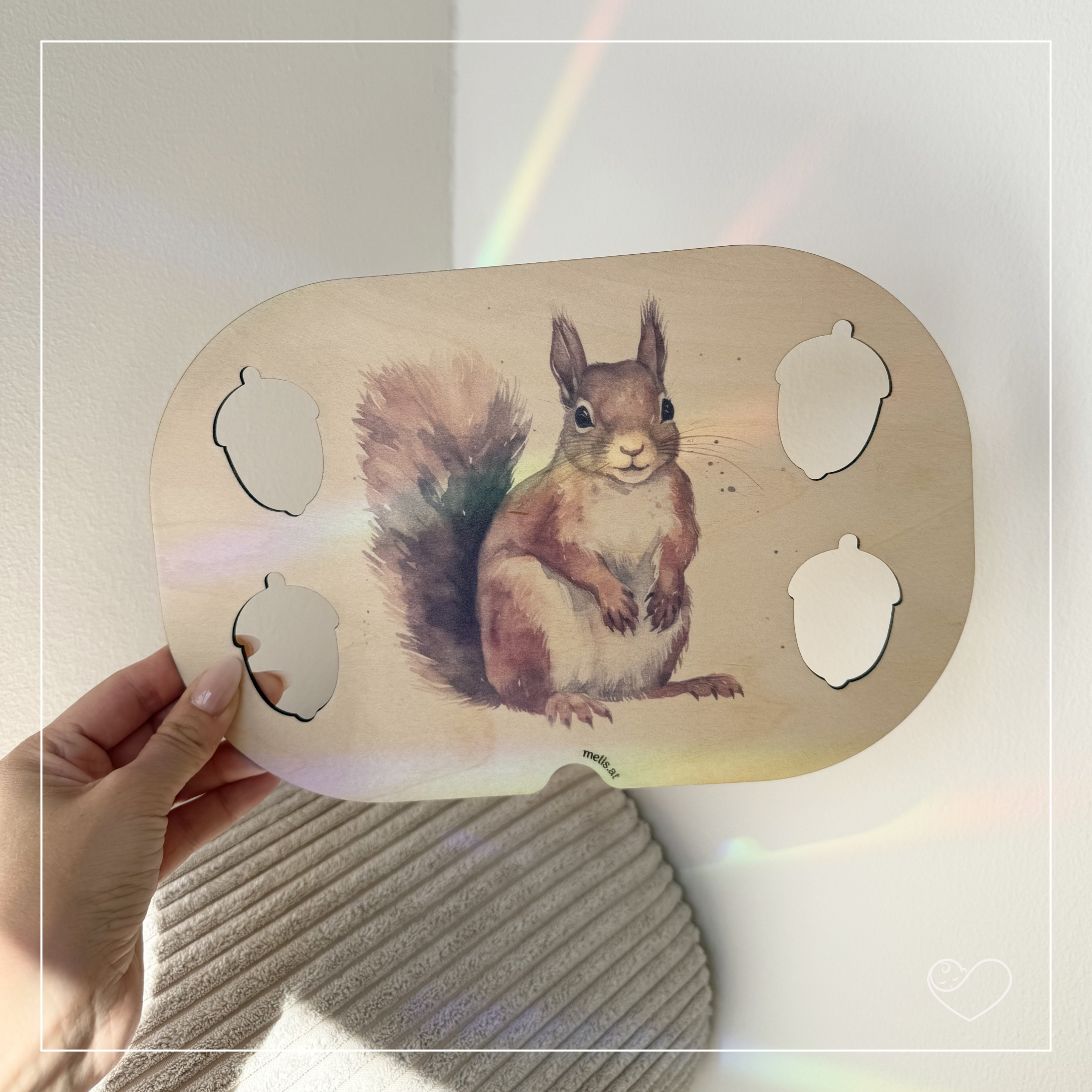 Aktivitätsplatte Trofast "Eichhörnchen"