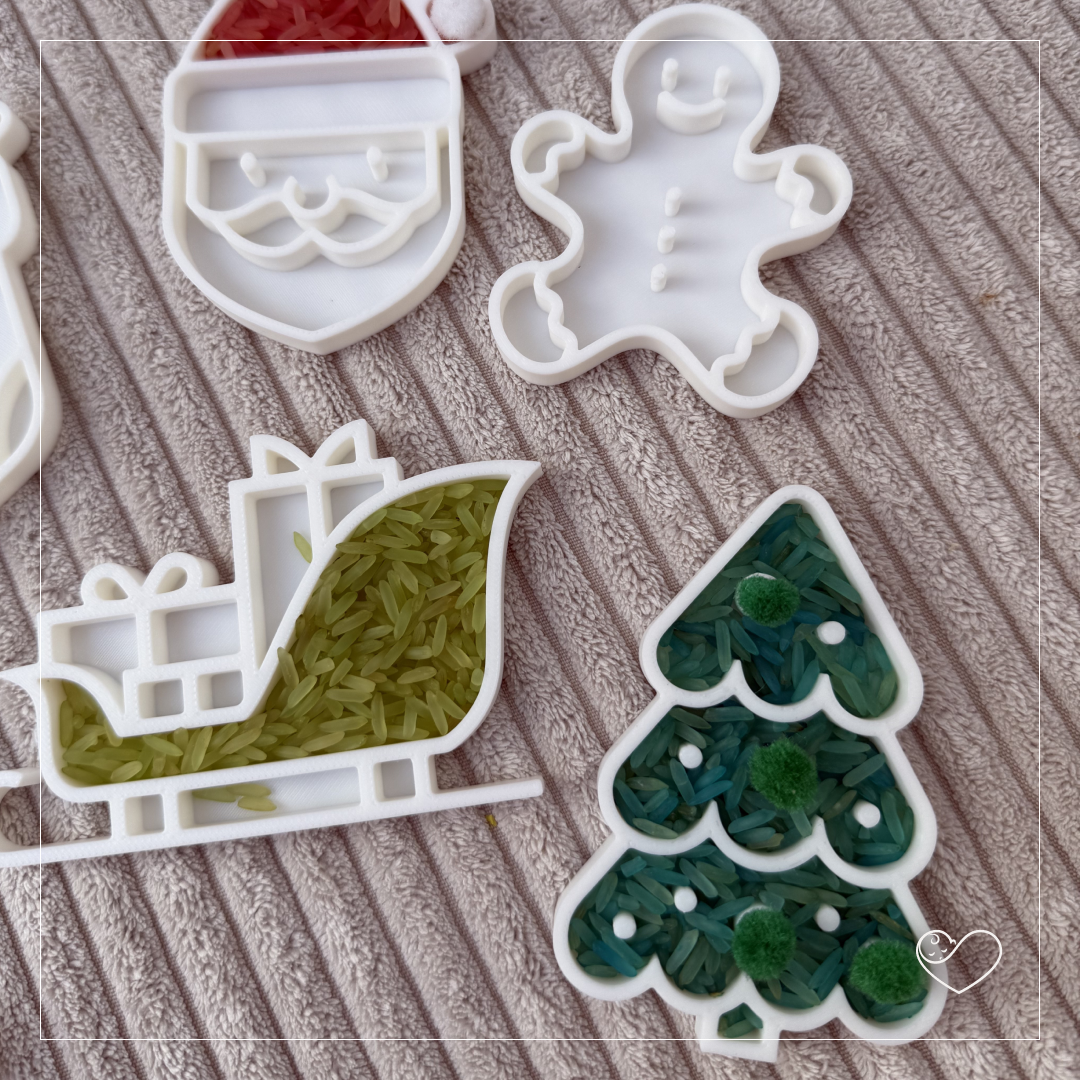 Weihnachts Sensory Tray