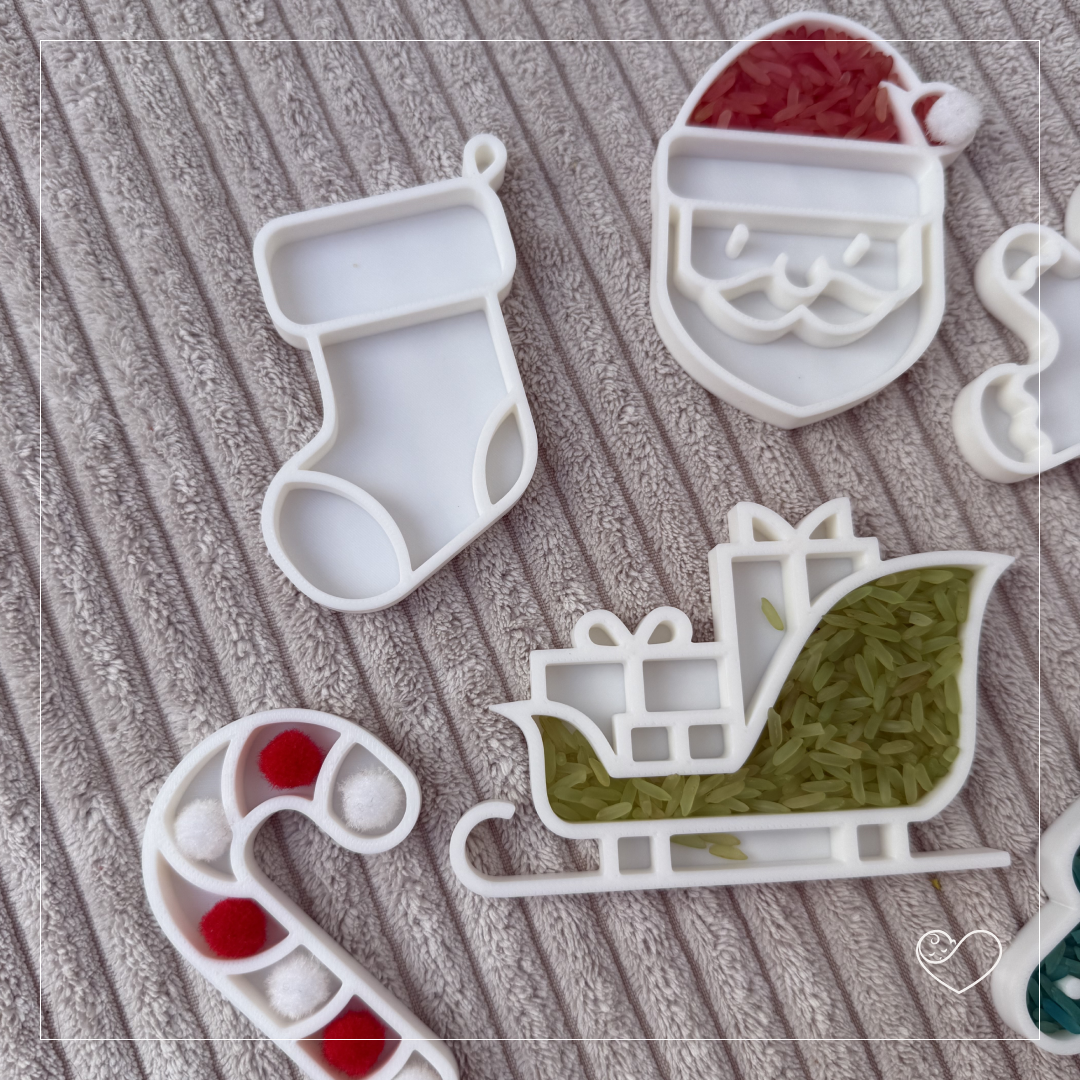 Weihnachts Sensory Tray