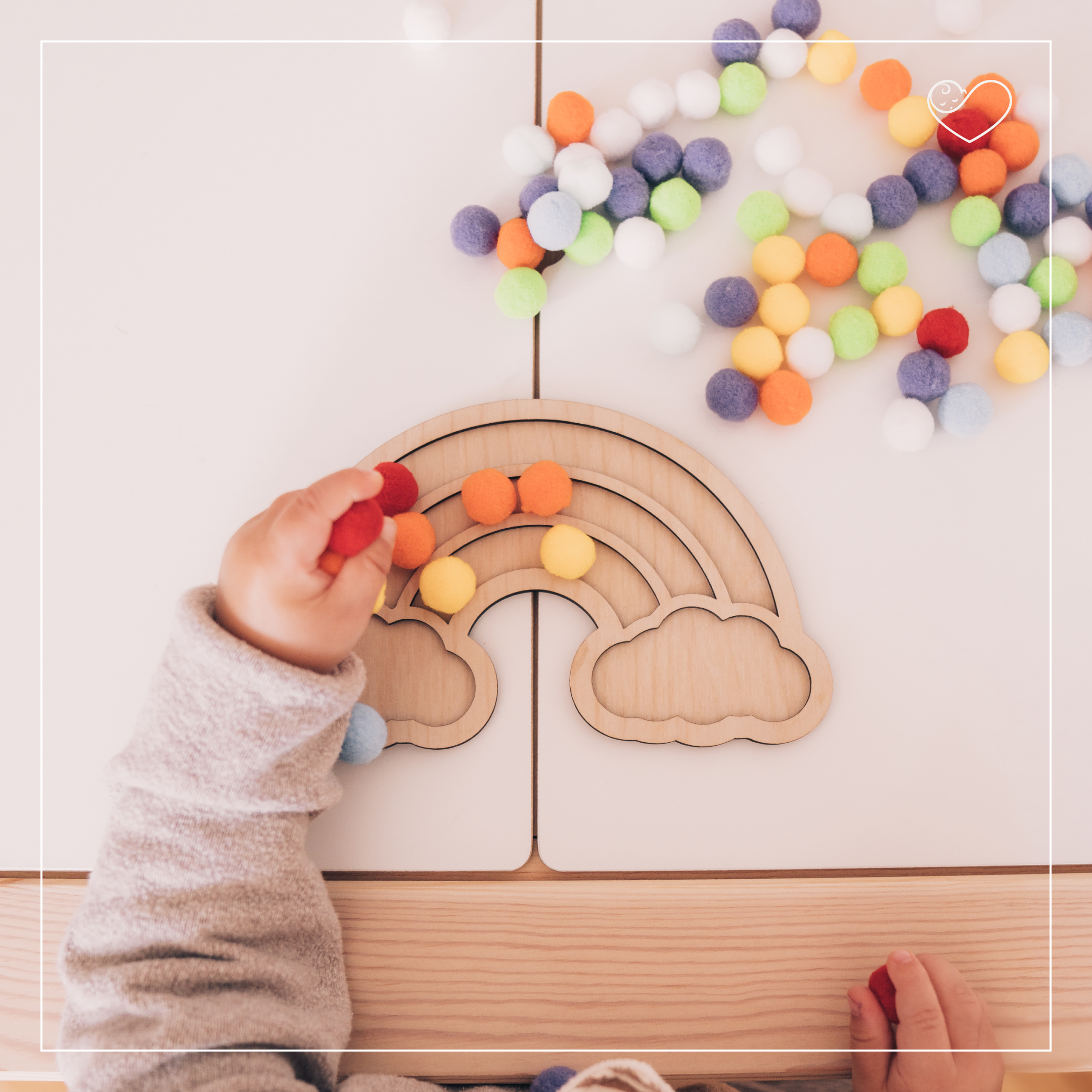 Regenbogen Sensory Tray