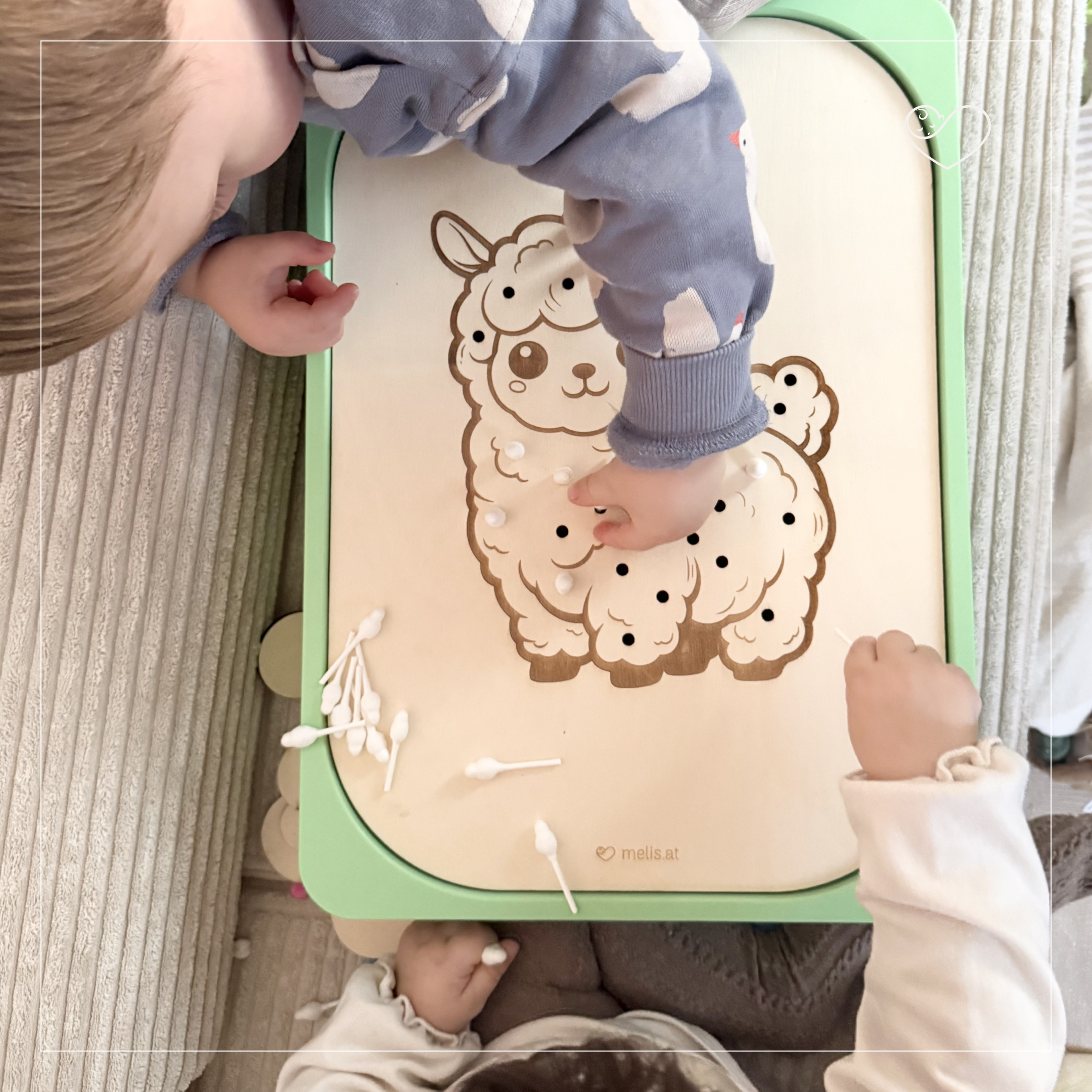 AktivitÀtsplatte Trofast "Alpaka"