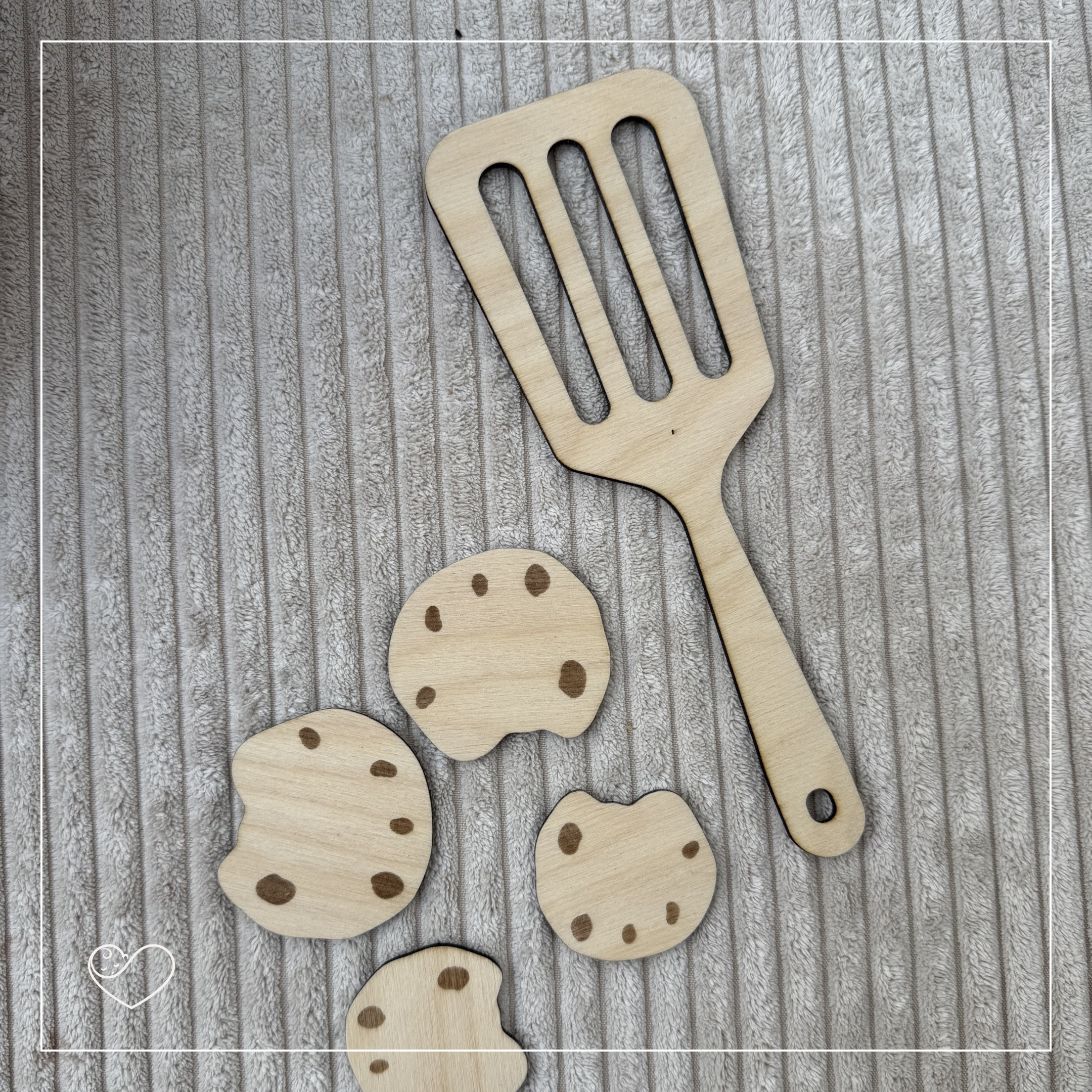Stapelstein Aktivitätsplatte "Kekse backen"