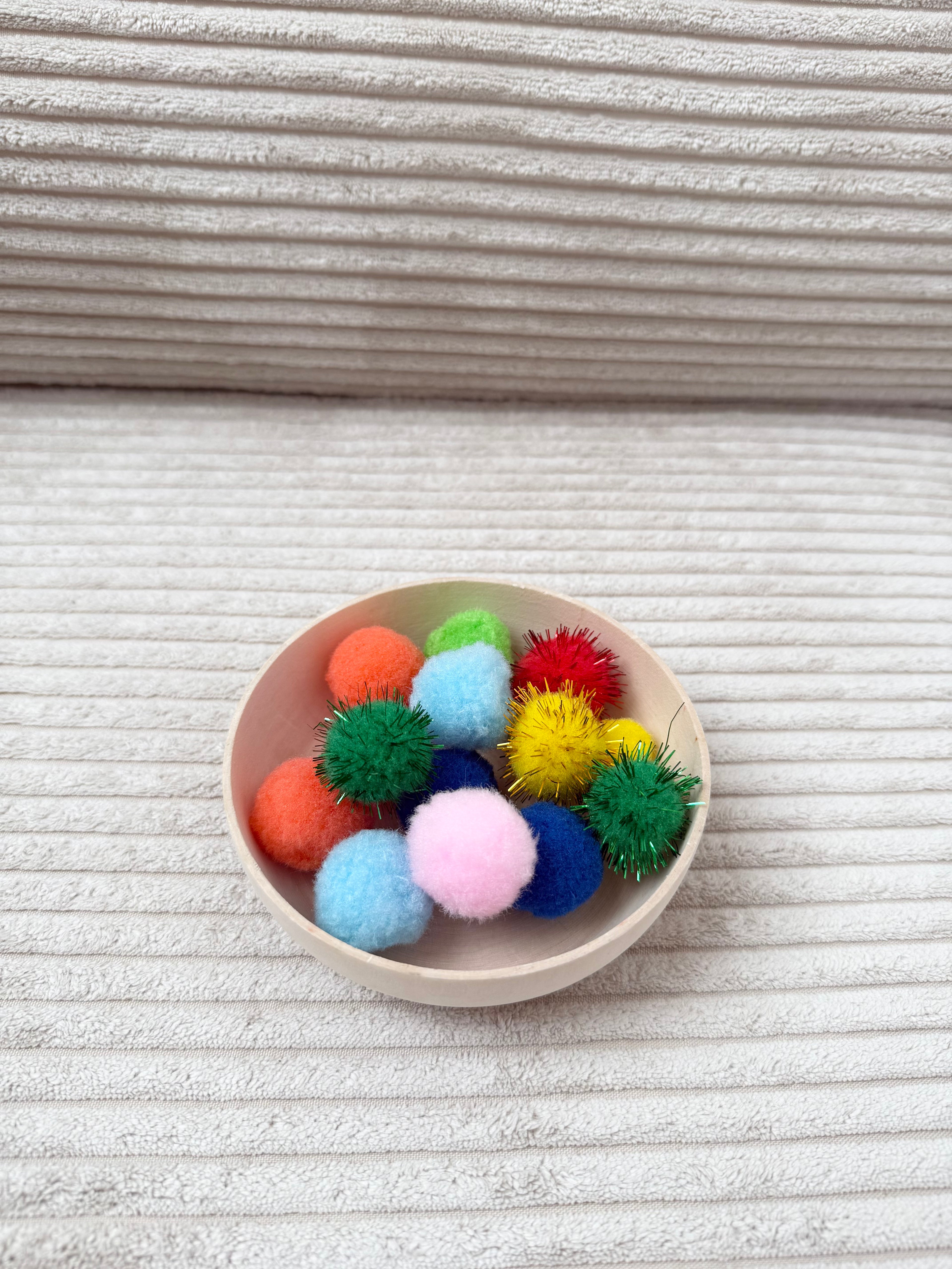 Filz-Pompoms