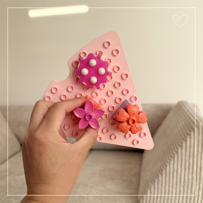 Sensory Tray Einlage "Bausteine"