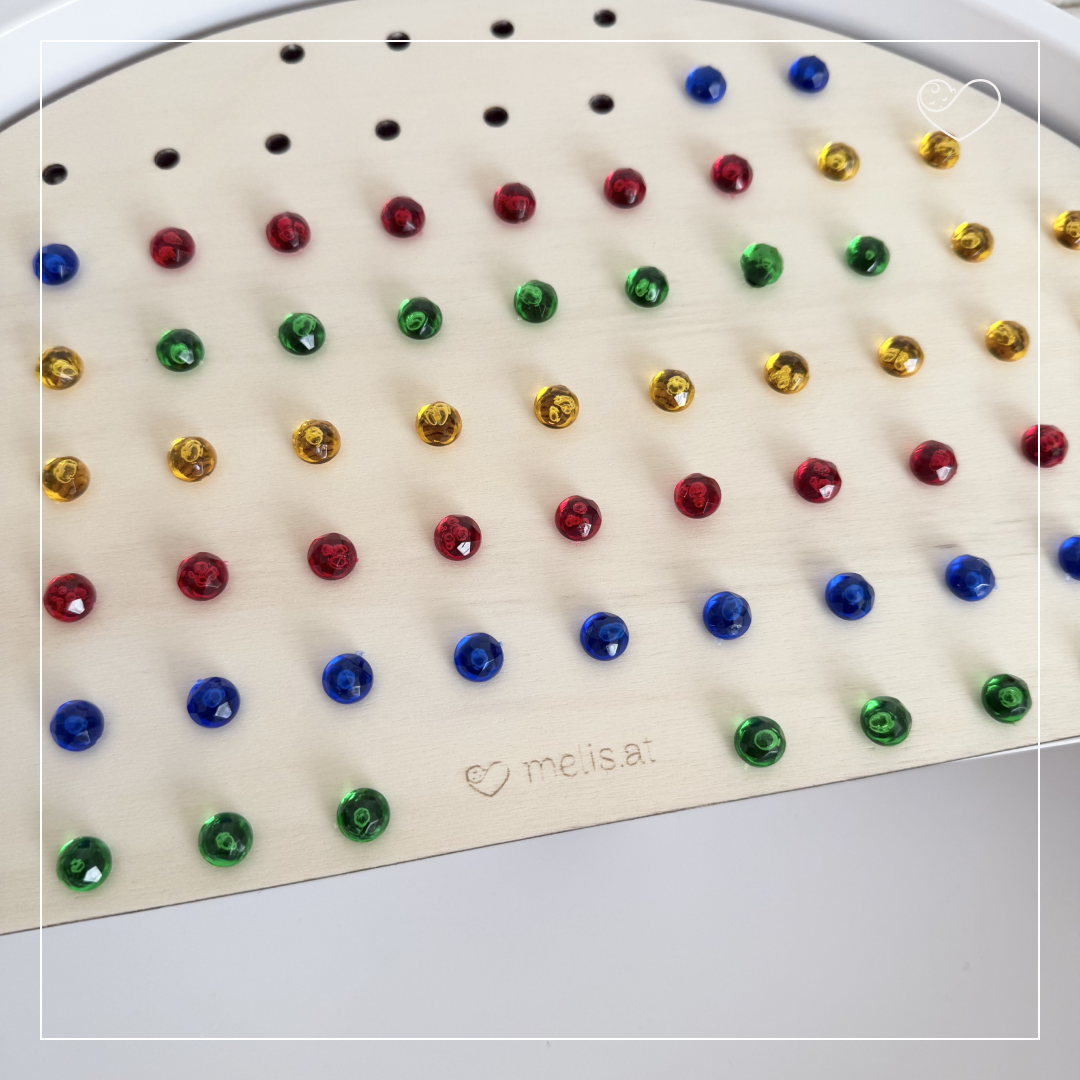 Sensory Tray Einlage "Mosaikplatte"