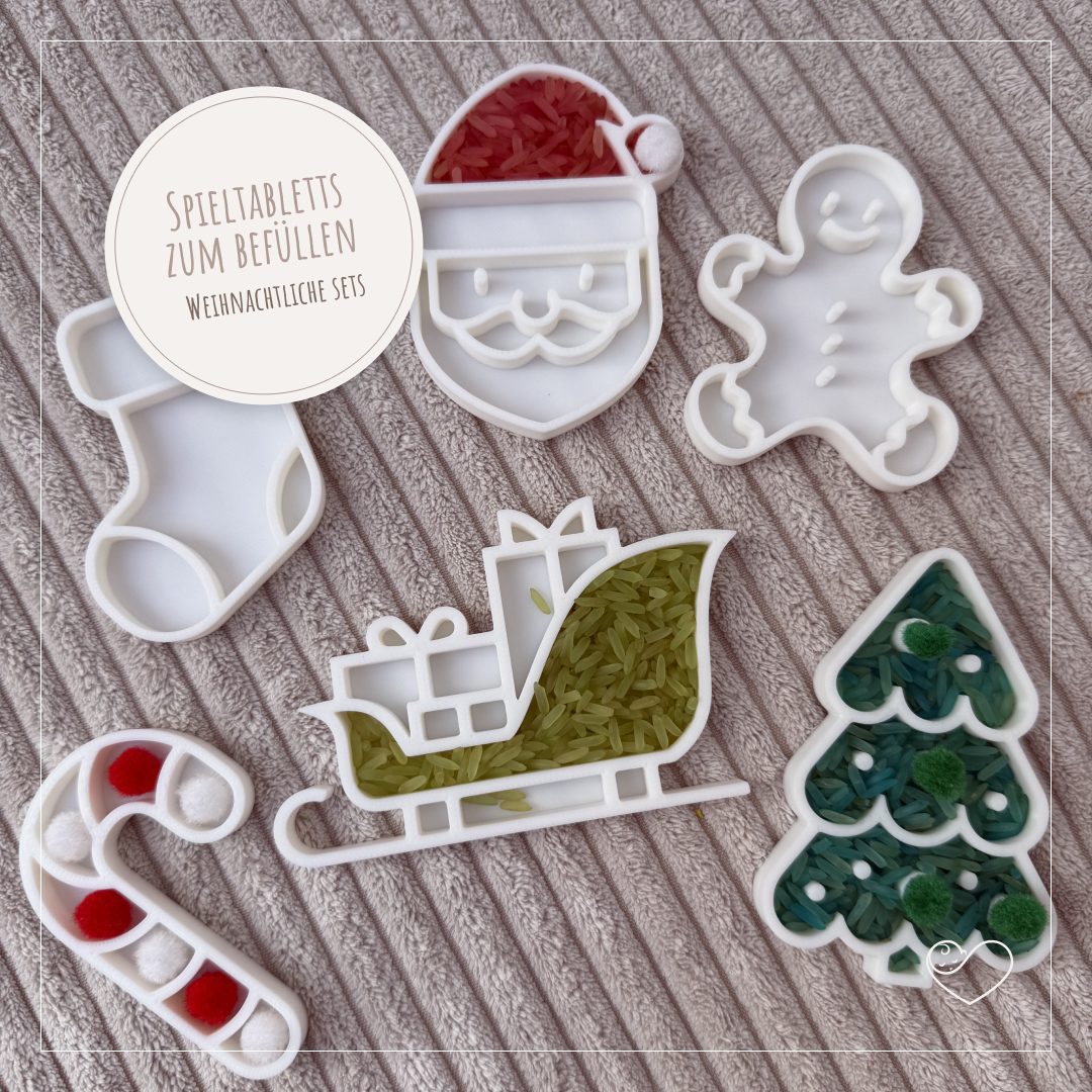 Weihnachts Sensory Tray