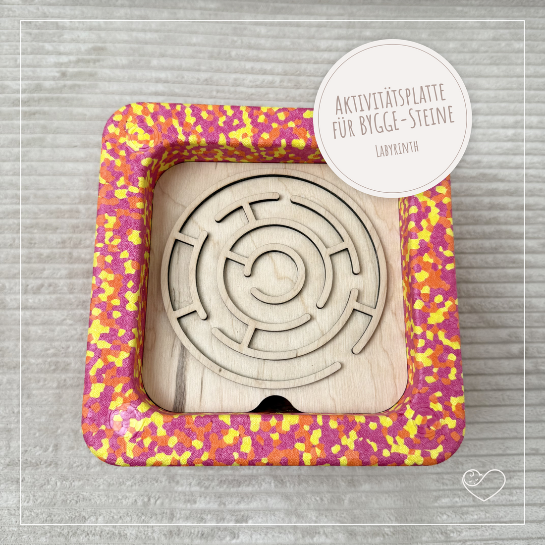 BYGGE® Aktivitätsplatte &quot;Labyrinth&quot;