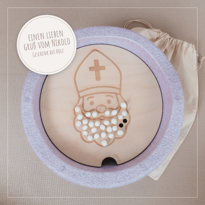 Stapelstein Aktivitätsplatte &quot;Nikolaus&quot;