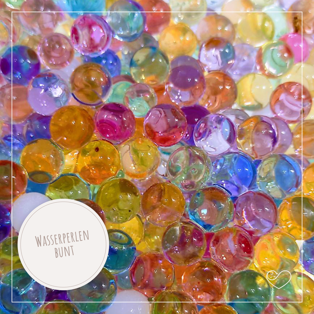 Wasserperlen "bunt"