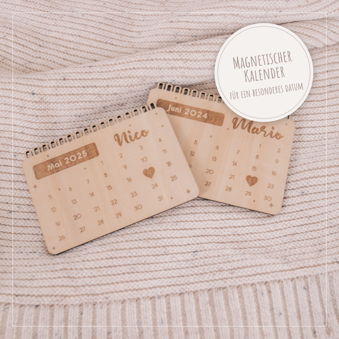 Magnetischer Kalender