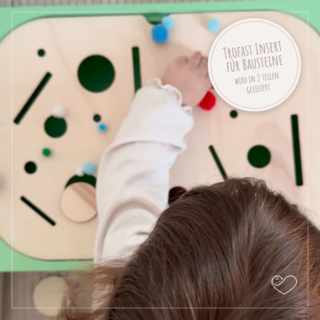 Aktivitätsplatte Trofast "Sensorik-Entdeckerplatte"