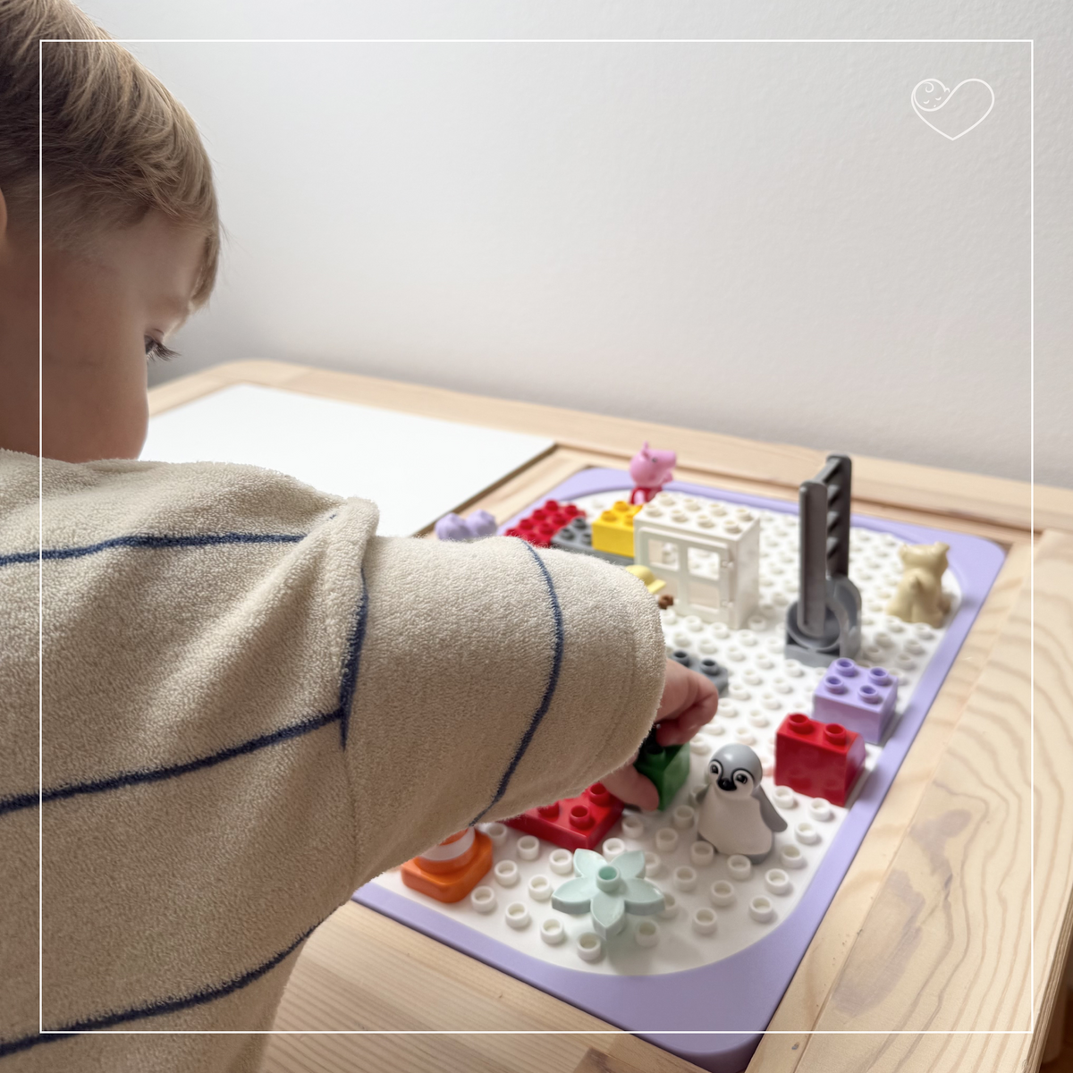 Aktivitätsplatte IKEA Trofast "Baustein groß"