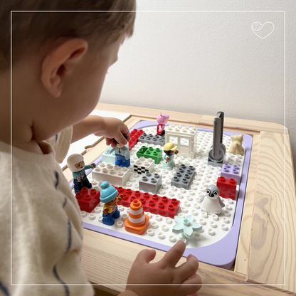 Aktivitätsplatte IKEA Trofast "Baustein groß"