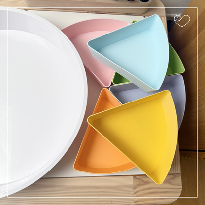 Sensory Tray Sortiereinlage "Bunte Schalen"