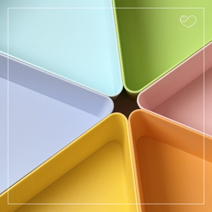 Sensory Tray Sortiereinlage "Bunte Schalen"