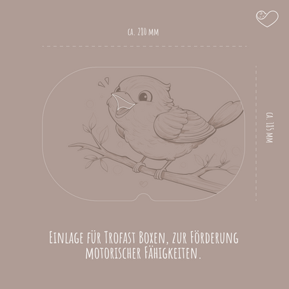 Aktivitätsplatte Trofast &quot;Vogelfütterung&quot;