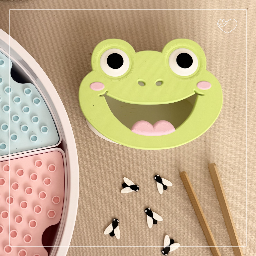 Sensory Bin "Feed the Frog"