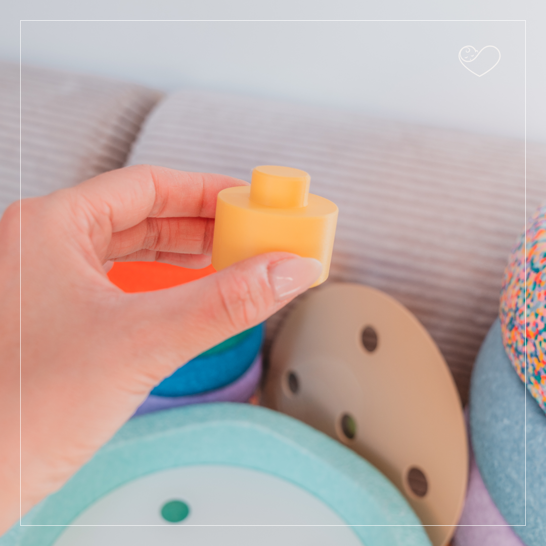 Stapelstein Aktivitätsplatte &quot;Farben stapeln&quot;