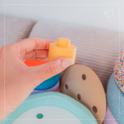 Stapelstein Aktivitätsplatte &quot;Farben stapeln&quot;