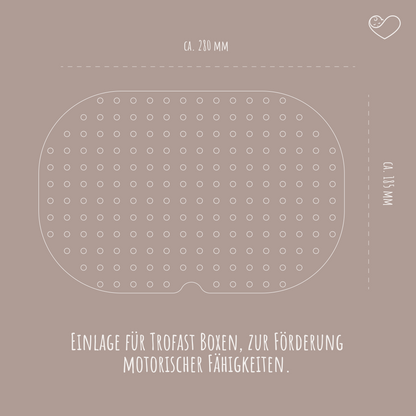 Aktivitätsplatte Trofast &quot;Steckplatte für Mosaikstecker&quot;