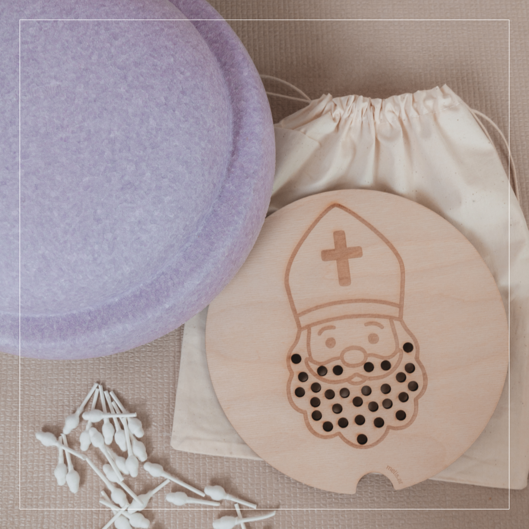 Stapelstein Aktivitätsplatte &quot;Nikolaus&quot;