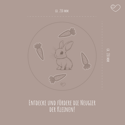 Stapelstein Aktivitätsplatte &quot;Hase&quot;