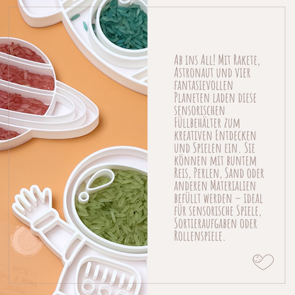 Weltraum Sensory Tray