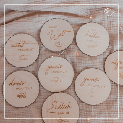 Meilensteinkarten Set "Baby&