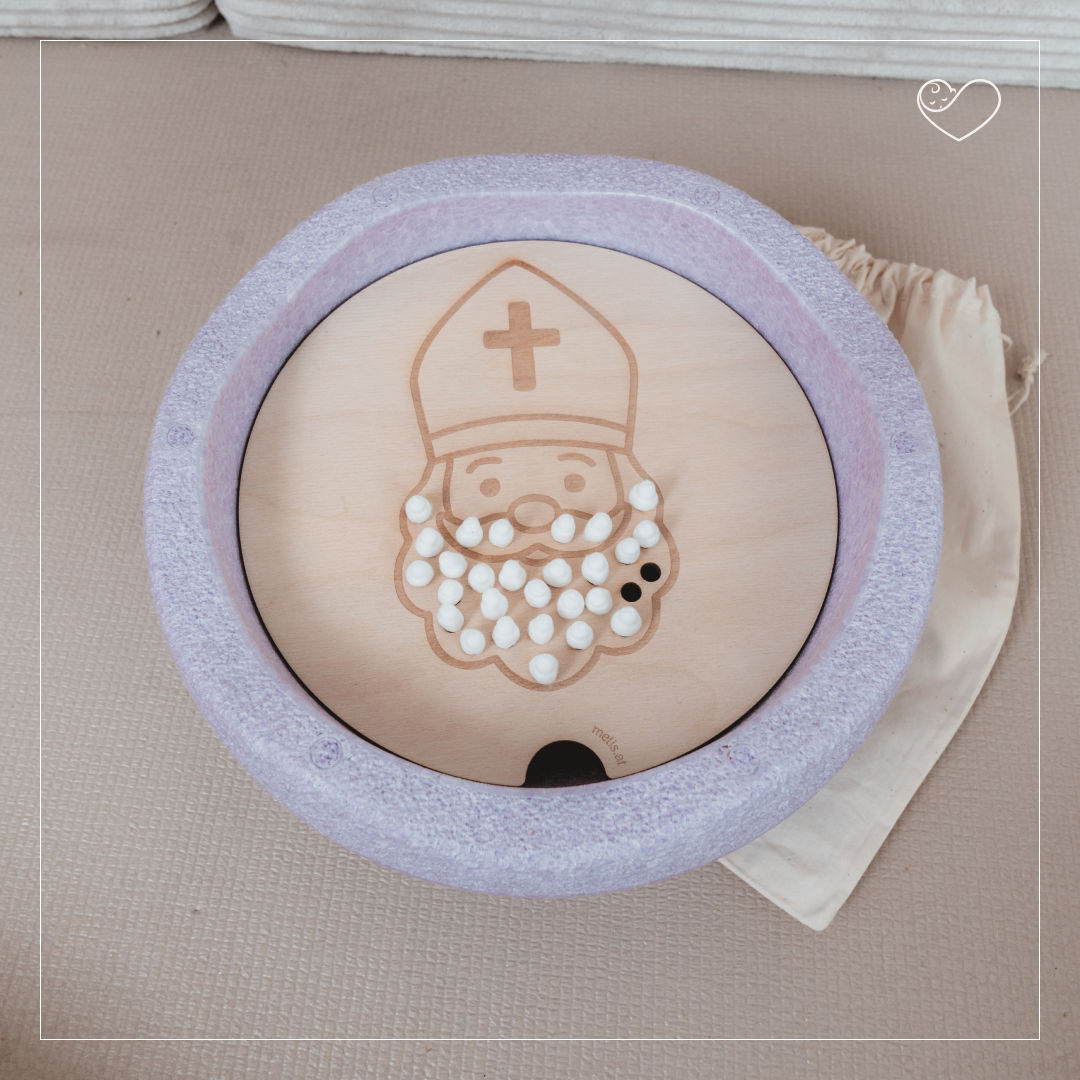 Stapelstein Aktivitätsplatte &quot;Nikolaus&quot;