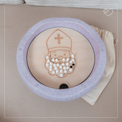 Stapelstein Aktivitätsplatte &quot;Nikolaus&quot;