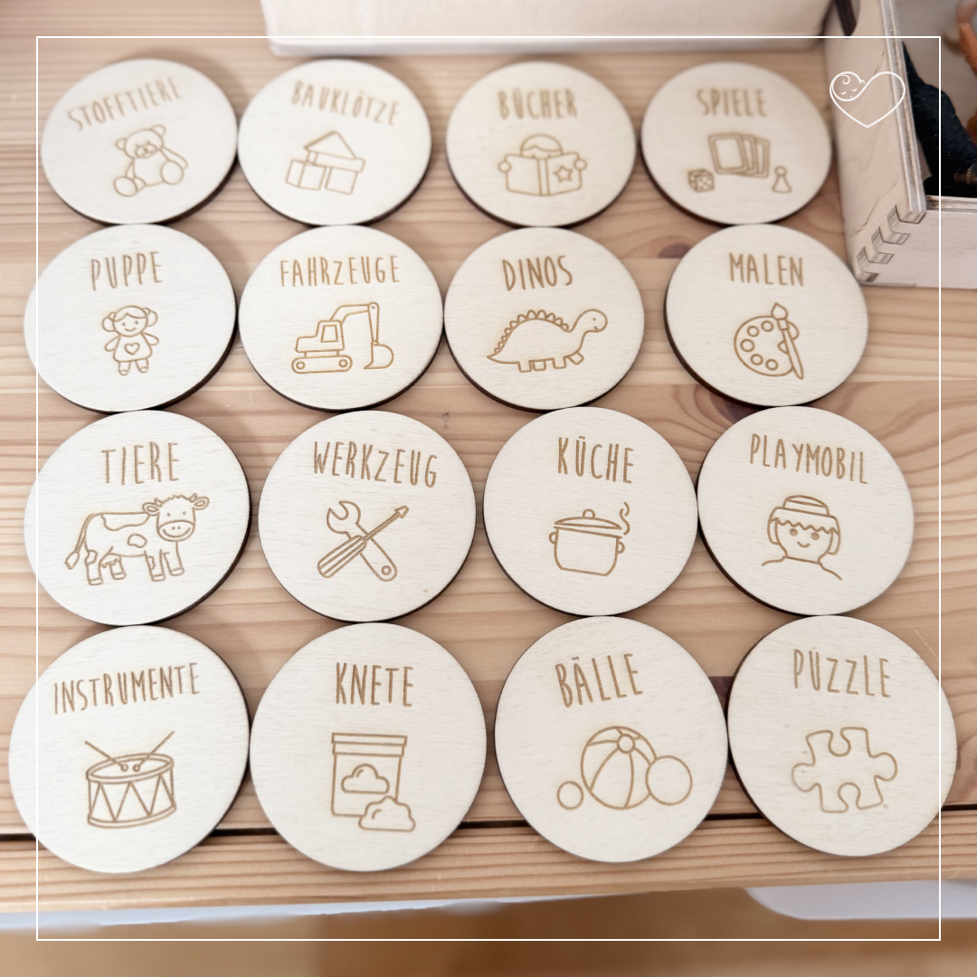 IKEA Trofast Schilder - Ordnungshelfer