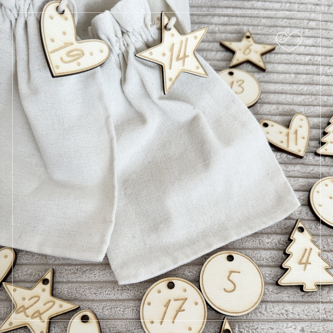 Adventskalender &quot;24 Säckchen&quot;
