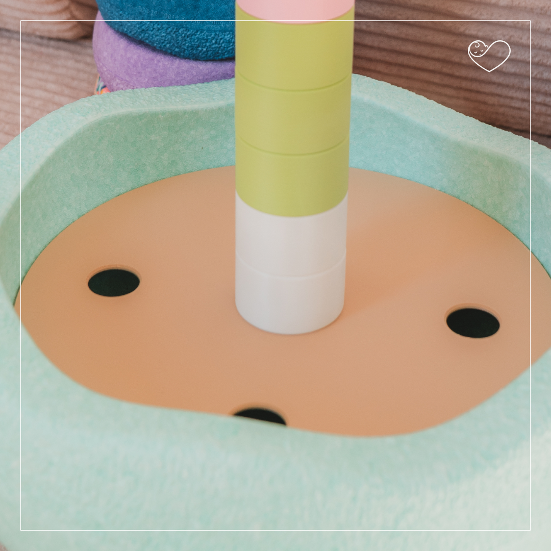 Stapelstein Aktivitätsplatte &quot;Farben stapeln&quot;