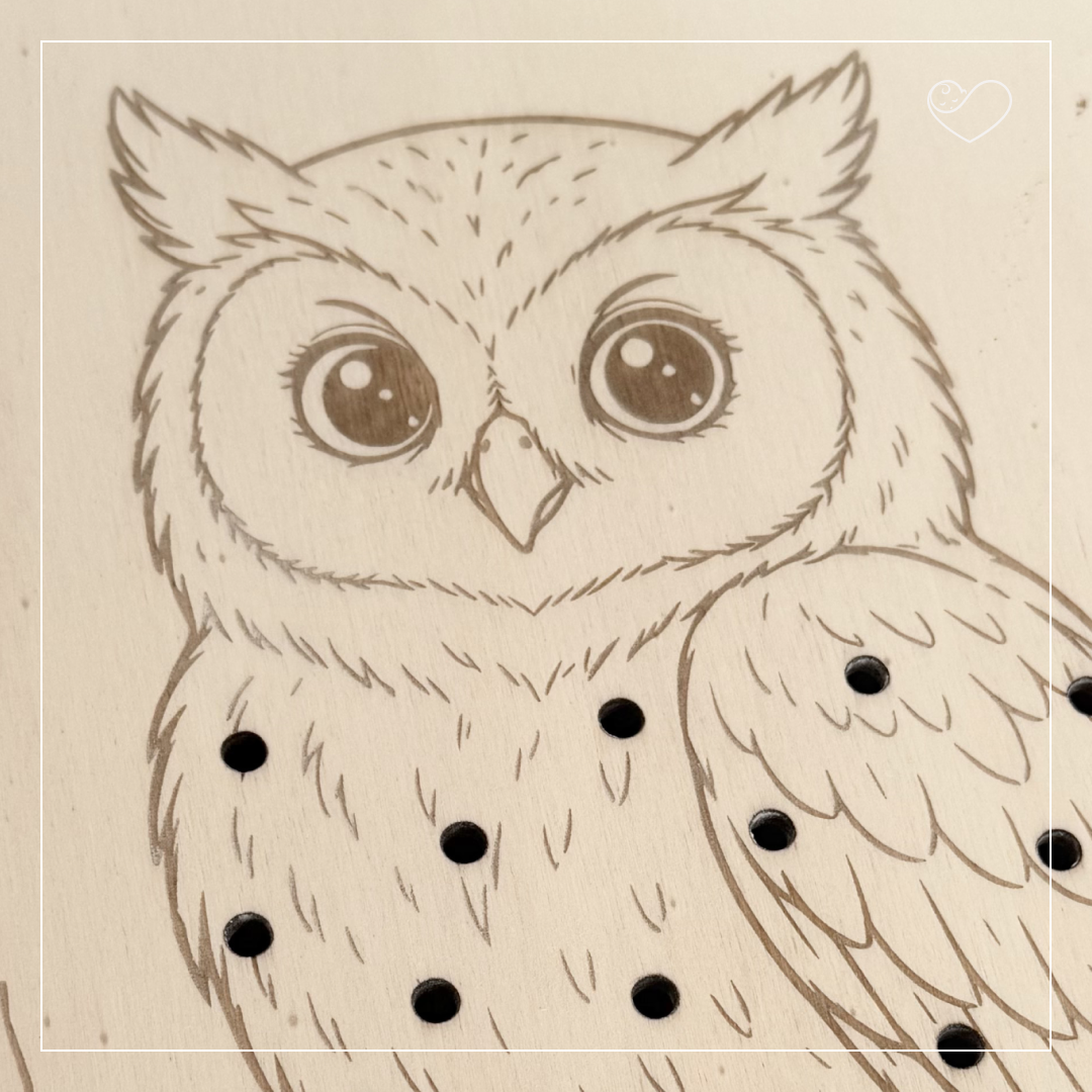 Trofast Einlage "Eule"
