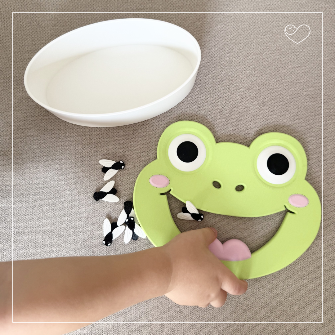 Sensory Bin "Feed the Frog"